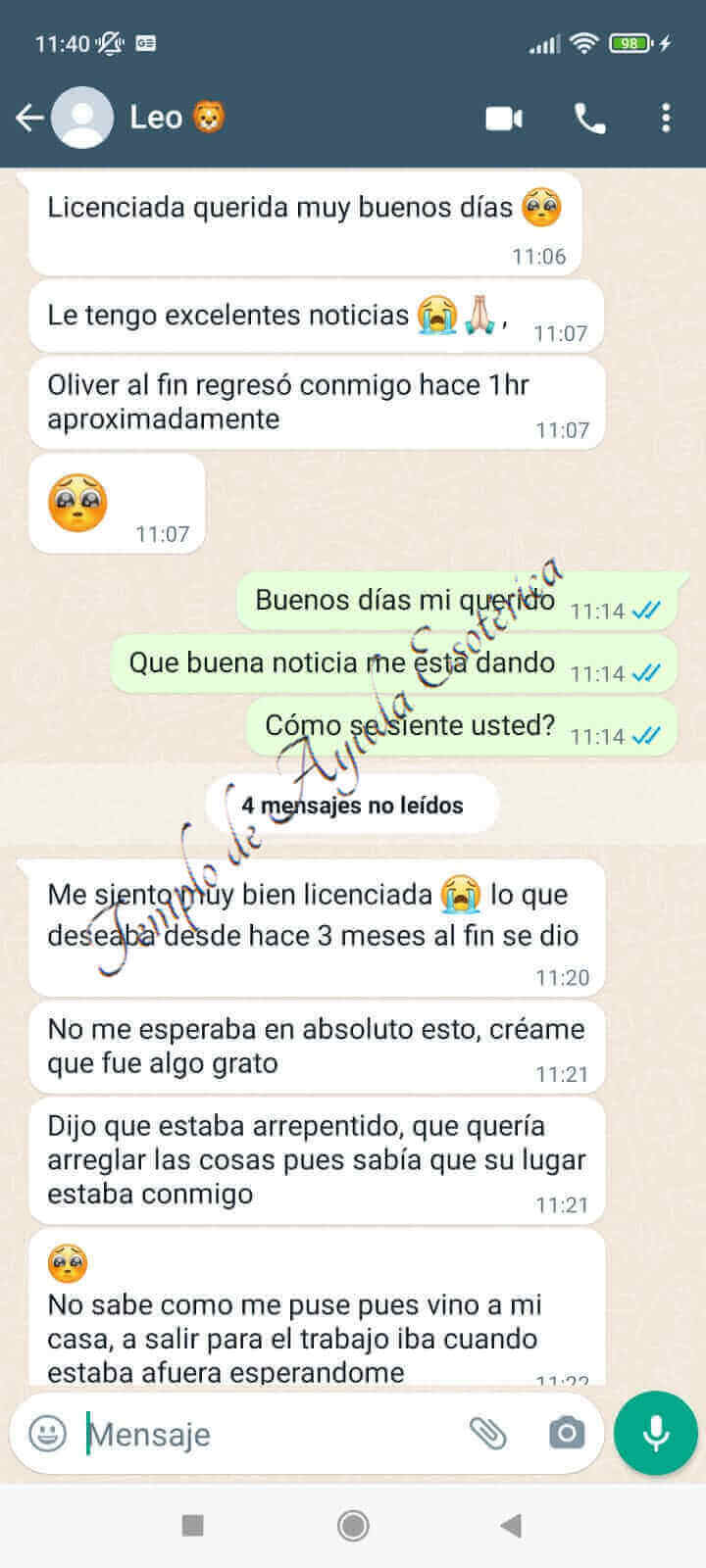 imagen chat de Whatsapp