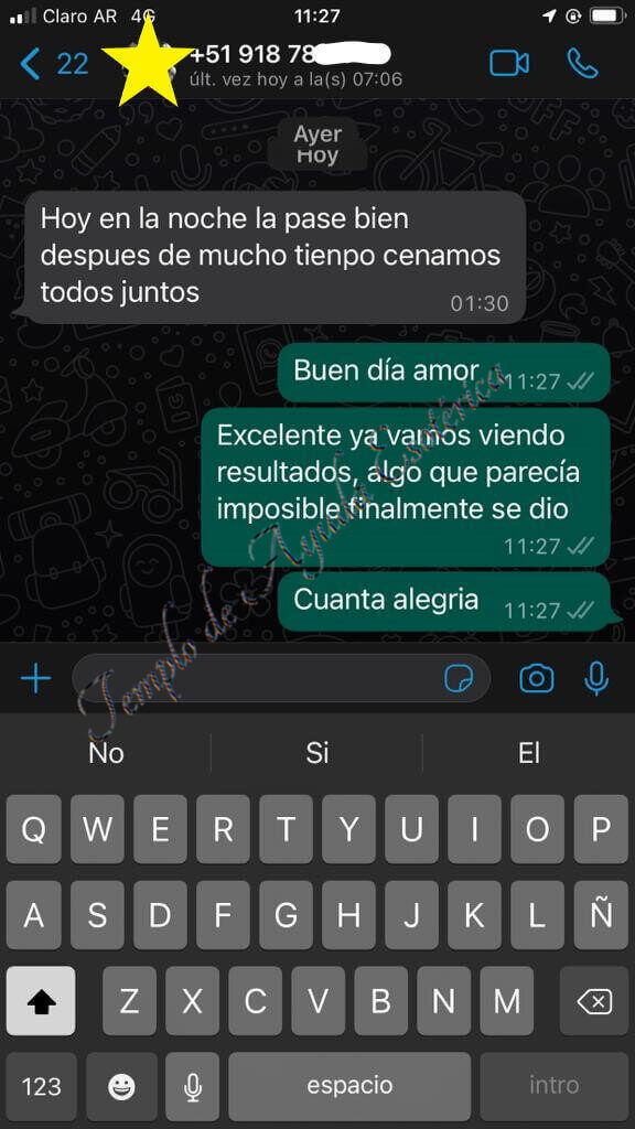 imagen chat de Whatsapp