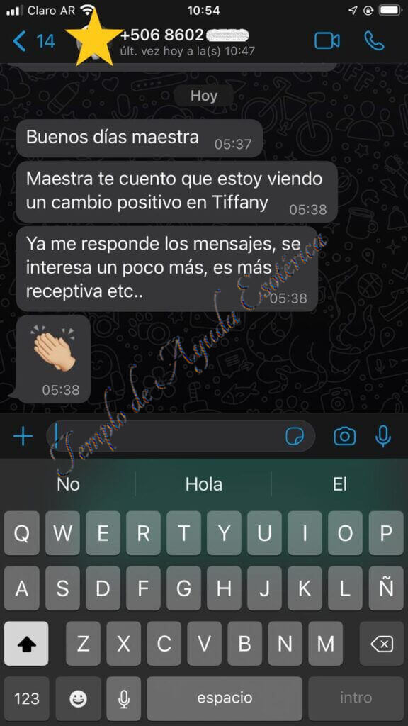 imagen chat de Whatsapp